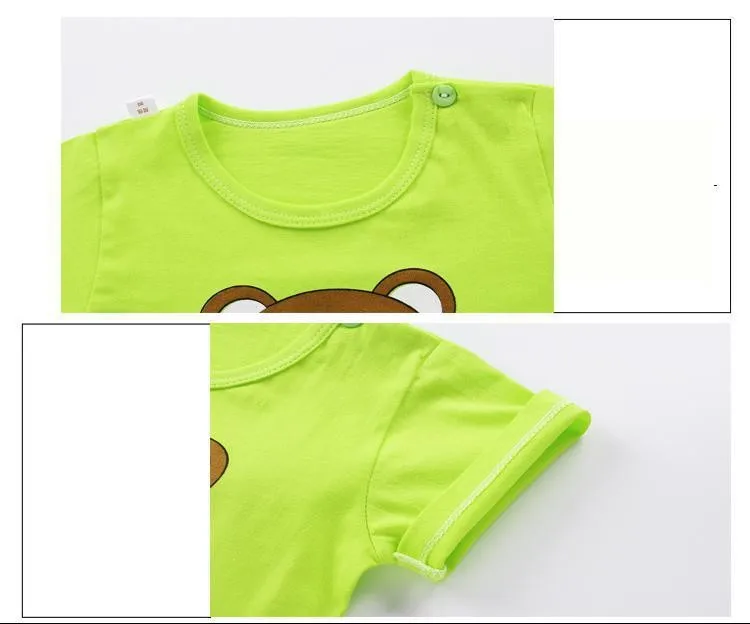 baby knitted clothing set 2021 New Toddler Kids Short Sleeve Clothes Set Summer Cotton Baby Boys Girls Shorts T-shirts Pants 2pcs Children's Clothing Sets small baby clothing set	