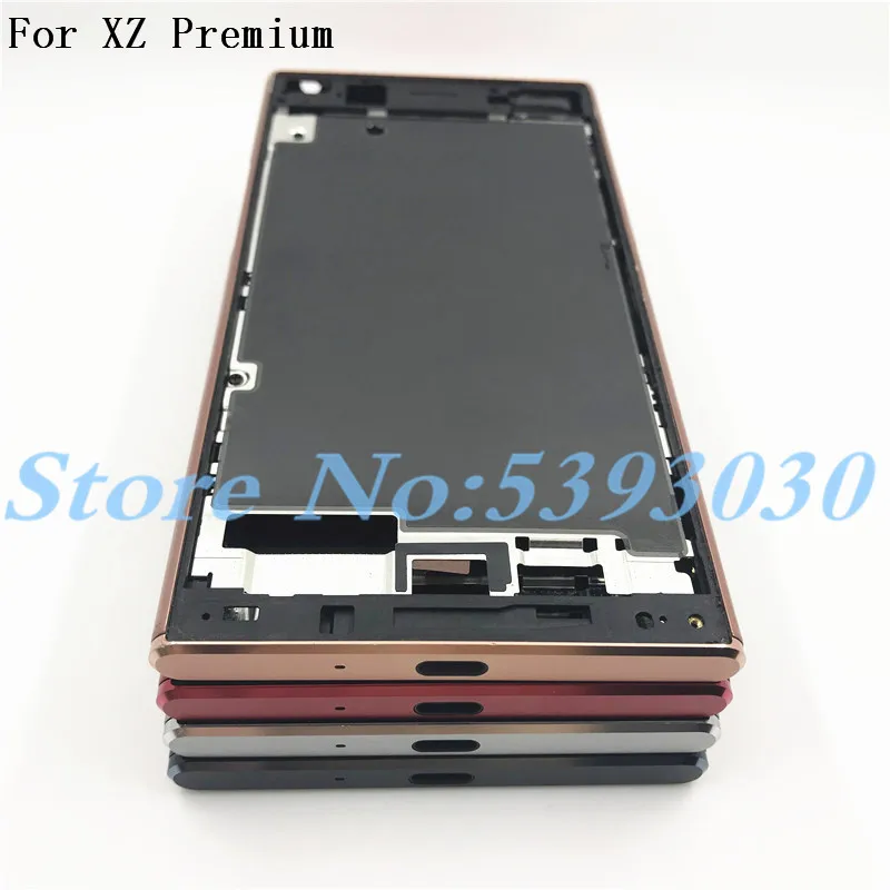 Оригинальный 5 дюйма для sony Xperia XZ Premium XZP средняя передняя рамка Корпус ЖК экран