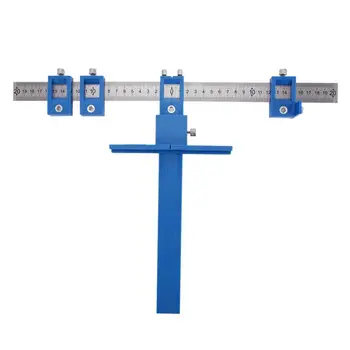 

Multi-function Drill Punch Locator Furniture Woodworking Drill Guide Adjustable Punch Positioner