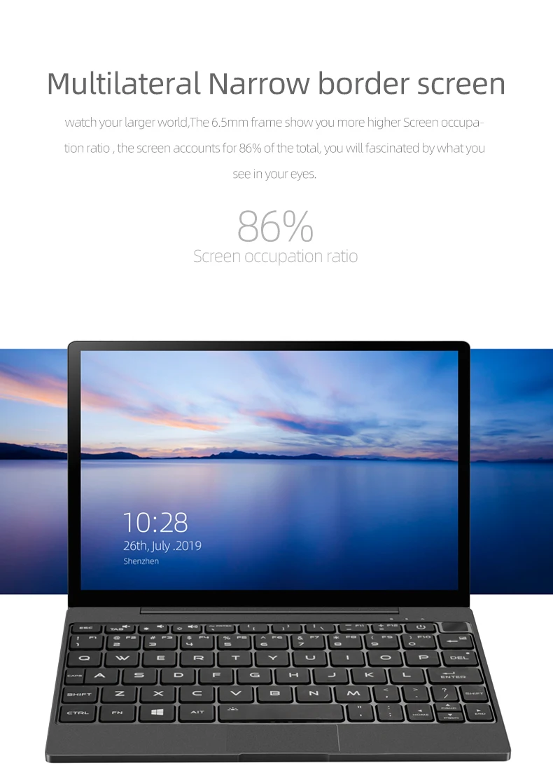Лучший выбор mag1 планшетный ПК core i3 8100Y Intel UHD graphics 615 backlilt 178 anglle View 8,9 дюймовый ноутбук пакет ПК ips экран