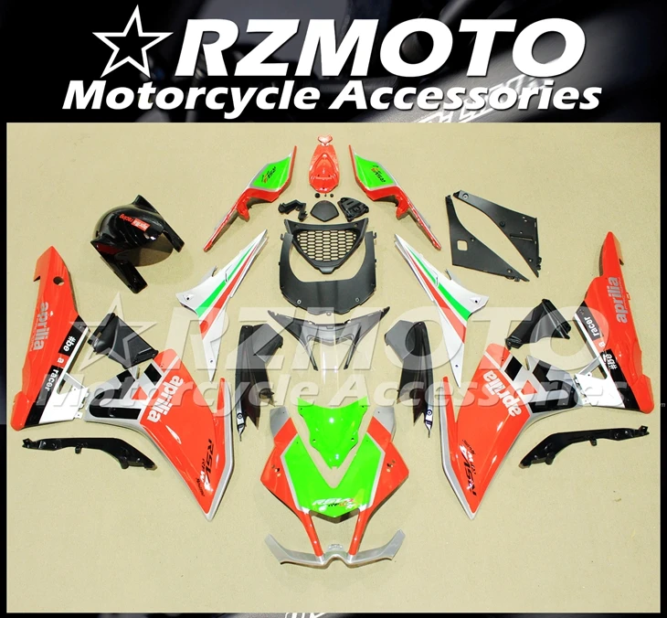 Комплект обтекателей из АБС пластика для мотоцикла подходит Aprilia RSV4 1000 2009 2010 2011 2012