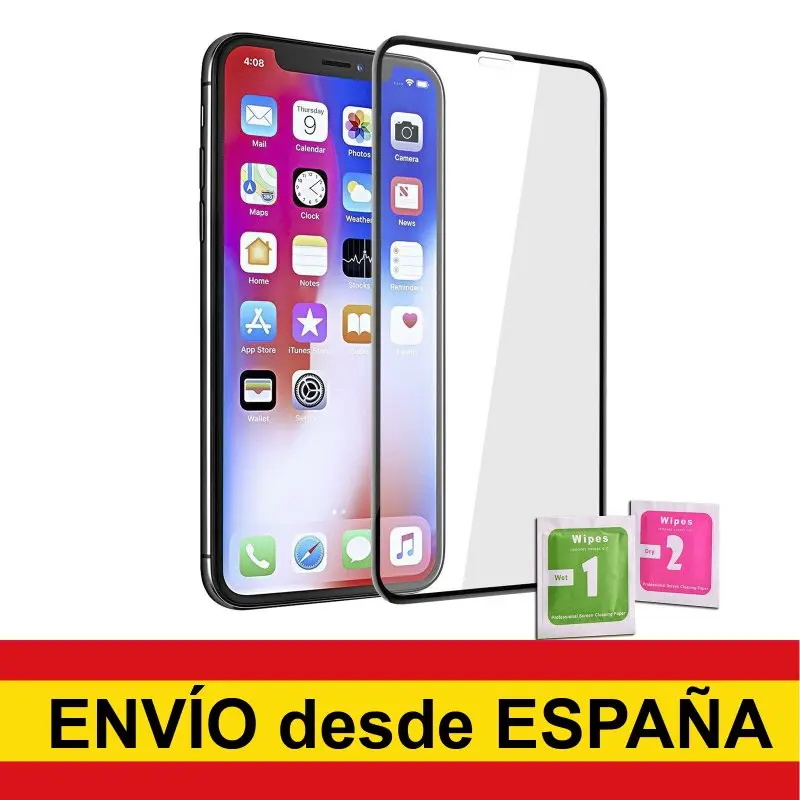 Закаленное стекло для защиты экрана IPHONE XR/11 полноэкранное черное Премиум