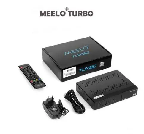 MEELO TURBO же MEELO+ One Pro Enigma2 спутниковый ресивер Linux 1080P полный DVB-S2 телеприставка AVS+ cam Newam H.265 HEVC - Цвет: Meelo turbo only