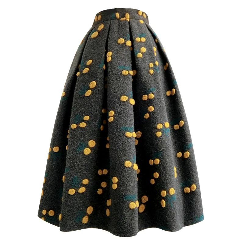 autumn-winter-vintage-embroidered-thick-woolen-skirt-women-high-waist-warm-ball-gown-skirt