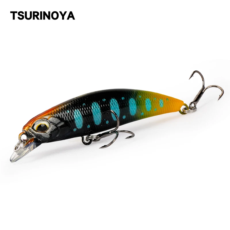 TSURINOYA приманка для рыбалки мини тонущий гольян 60S 6 1 г 60 мм DW67 воблер с жесткими