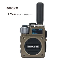 HamGeek – walkie talkie G6 Original PTT Radio 4G 10W 5000KM 400 470MHz avec écouteurs 1 an gratuit compte PPT pour Nokia