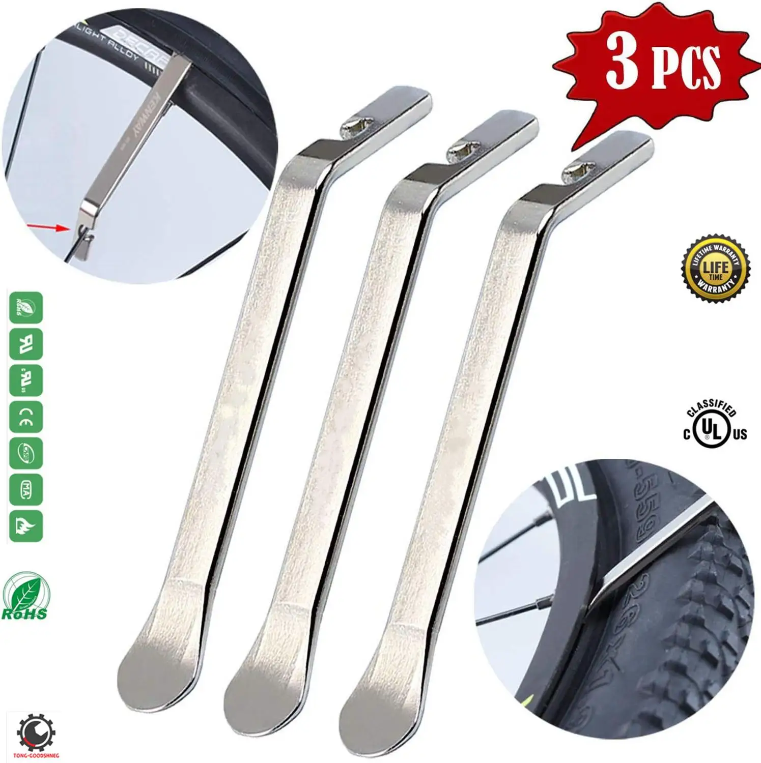 Authentic Merchandise Free Shipping, Free Returns Bike Tire Lever 3Pcs