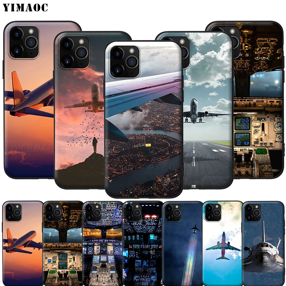 Силиконовый мягкий чехол YIMAOC для iPhone 12 Mini 11 Pro XS Max XR X 8 7 6 6S Plus 5 | Мобильные телефоны