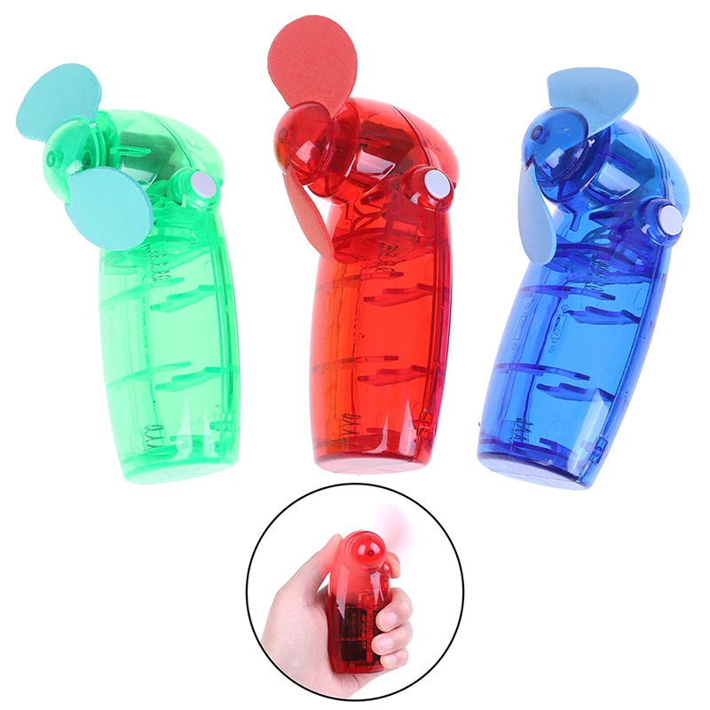 Mini Portable Pocket Fan Cool Air Hand Held Travel Battery Powered Blower Electric Cooler Fan Cool Air Home Office Accersories