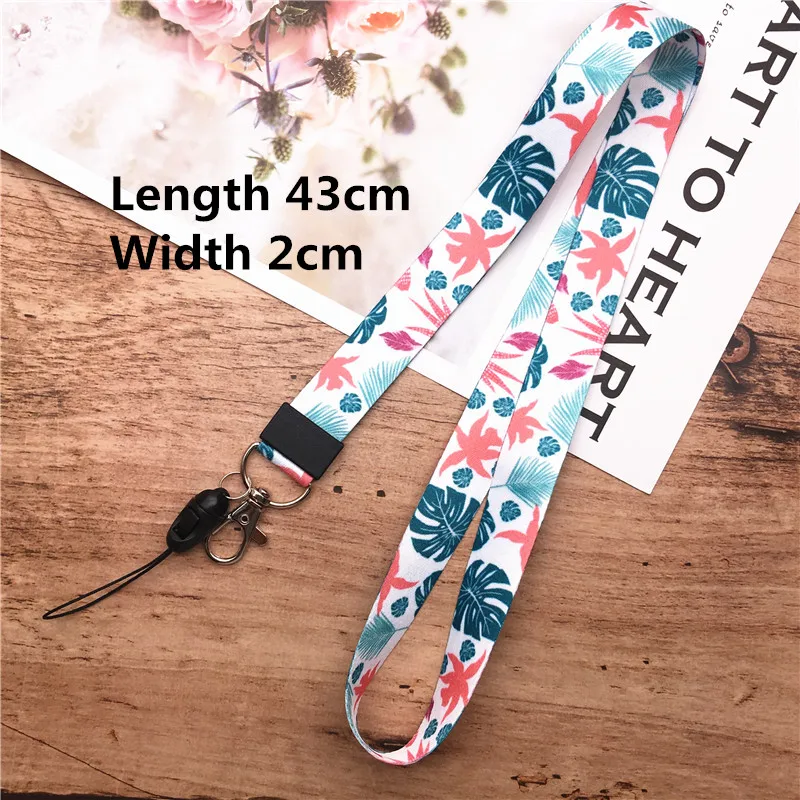 COCASES Phone Lanyard and Wrist Lanyard Set Neck Straps for ID Badge and iPhone Galaxy & Most Smartphones Blue Striped Lanyard for Keys