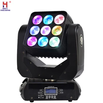 

Moving head beam stage lighting 9x12w RGBW 4in1 high quality stage light for dj disco equipment