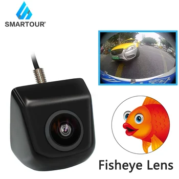 

Smartour Car Rear View Camera Reverse Universal HD Color Image Video Starlight Night Vision Wide Angle Fisheye Lens Car Camera