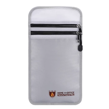 

Fireproof Water Resistant Cash Envelope Safe Document Bag File Pouch Well Useful
