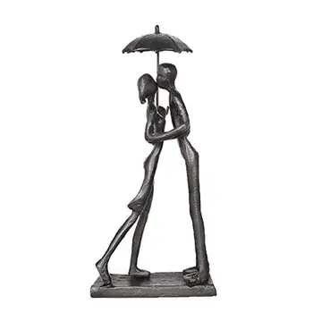 

Affectionate Couple Art Iron Sculpture, Passionate Kiss, Iron Sculpture Home Deco|Decoration Accessories