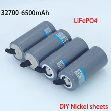 VariCore — batterie LiFePO4, 3.2 V, 6500 mAh, haute puissance, CC 3 5A et CC maximal 55 A, avec des feuilles de Nickel pour soudure, 32700