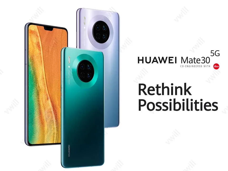 HUAWEI mate 30 5G мобильный телефон 6,62 дюймов Kirin 990 5G версия mate 30 Android 10,0 Встроенный датчик жестов Google play