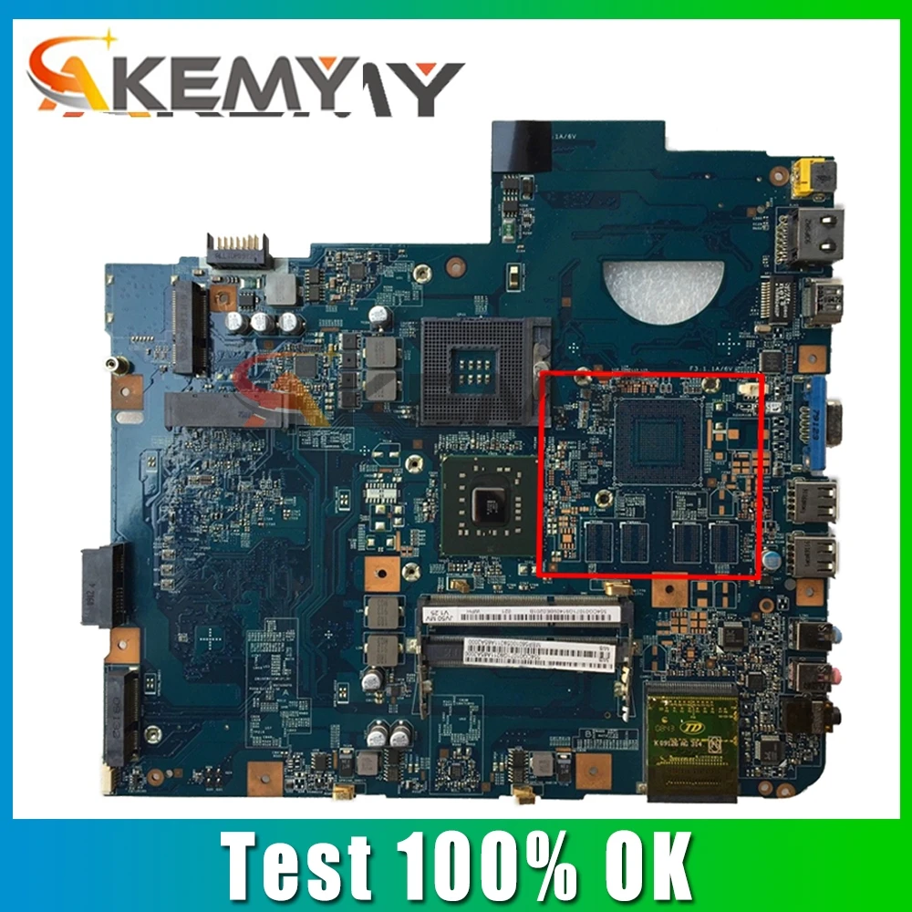 Материнская плата Akemy для ноутбука ACER Aspire 5738 5738G DDR3 материнская произведенная на