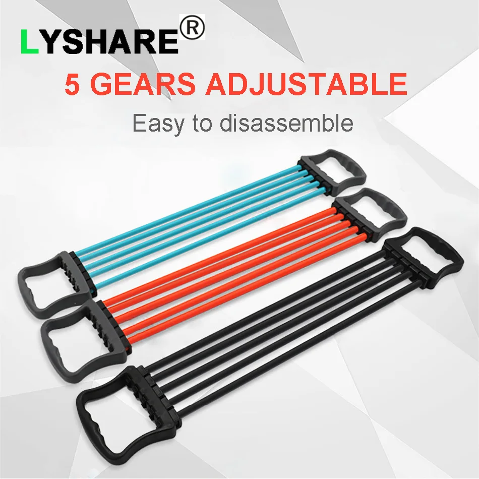 

Йога фитнес сопротивление 5 латексная трубка весенние упражнения для груди ремень для мышц