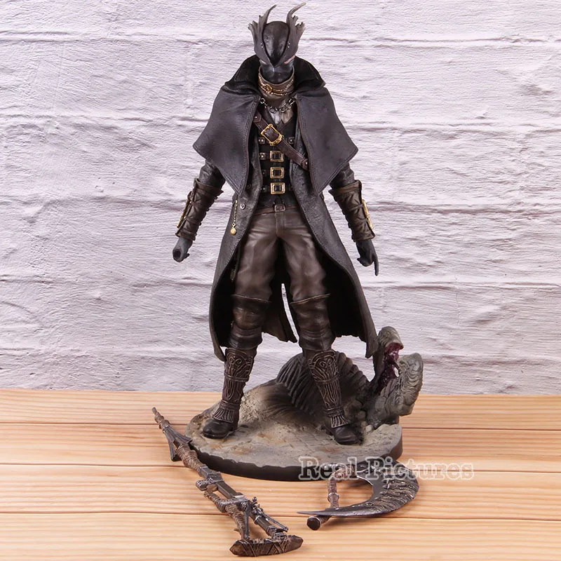 Bloodborne старый охотников 1/6 весы статуя игра pvc Охотник через кровь, движущаяся фигурка, Коллекционная модель, игрушка подарок украшения - Цвет: no colorful box