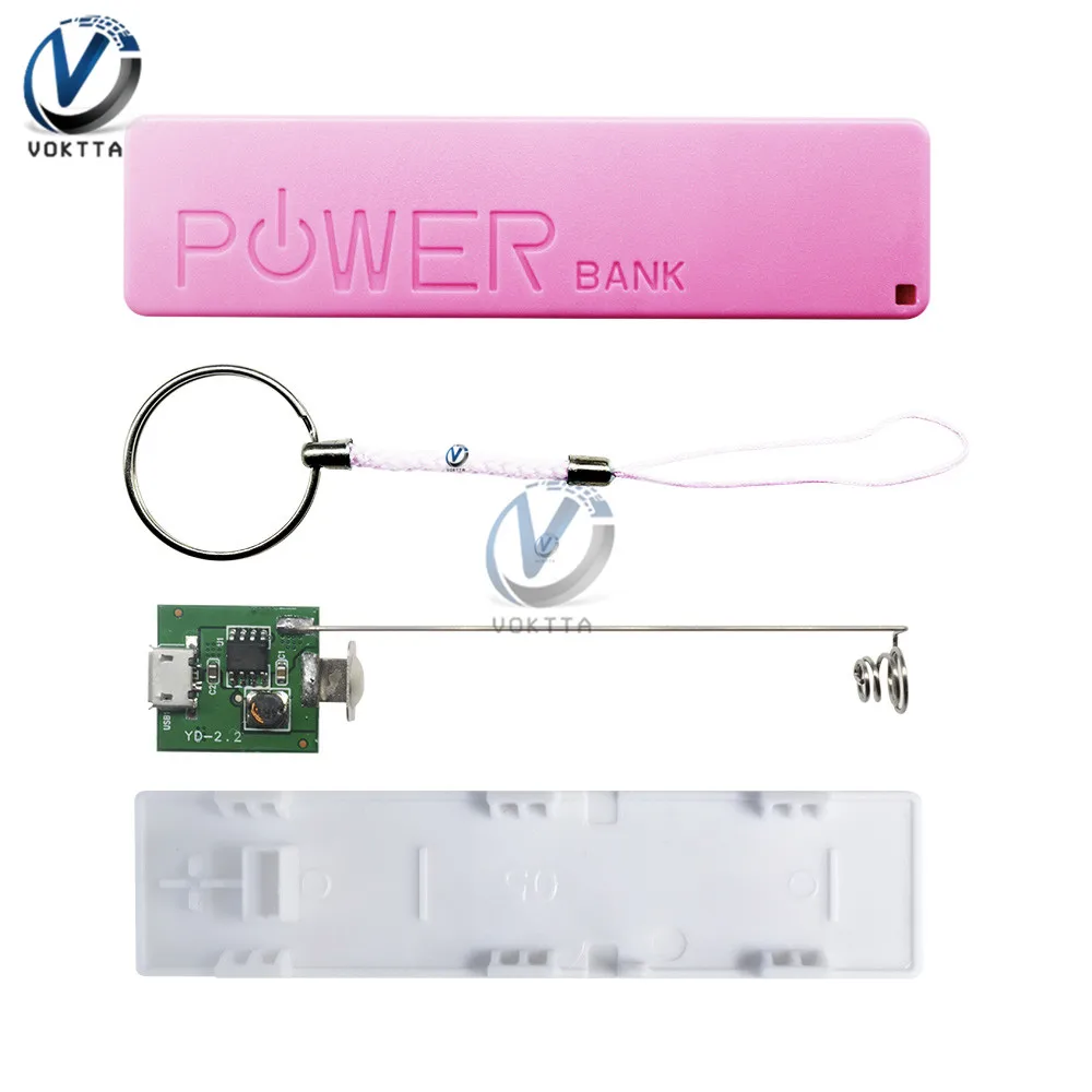 DC 3 V-5 V 60mm Комплект металлоискателя детектива Бесконтактный модуль датчика с 18650 USB power Bank Box DIY Kit металлоискатель Finder