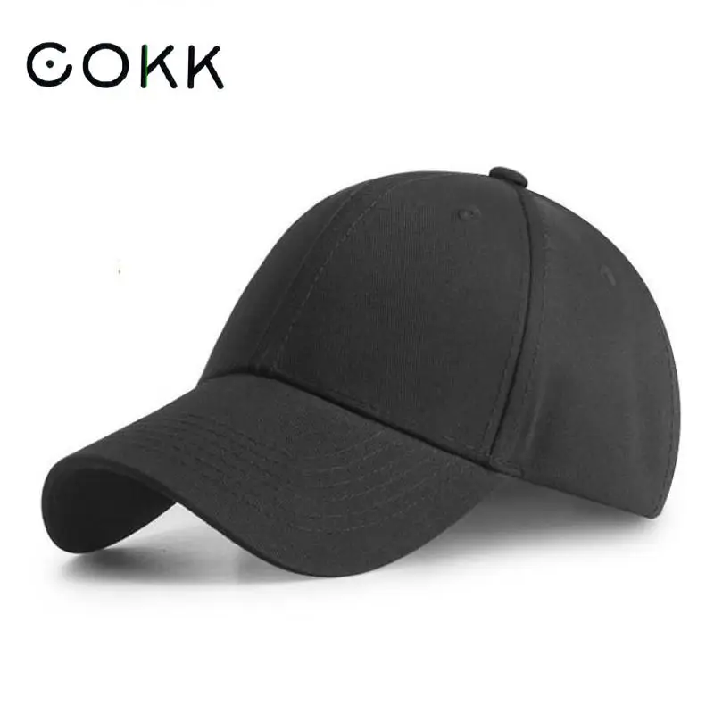 COKK высокое Качественный 100% хлопок Бейсбол Кепки Для мужчин Snapback Шапки для Для женщин хип-хоп Кепки шапки для пап мужской женский Кепка