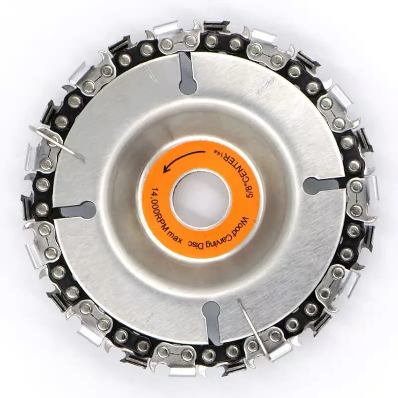

[With Hong] Cross Border Amazon Hot Selling 4-Inch 22 Tooth Chain Plate Angle Grinder for Chain Plate Wood Working Groove-cuttin