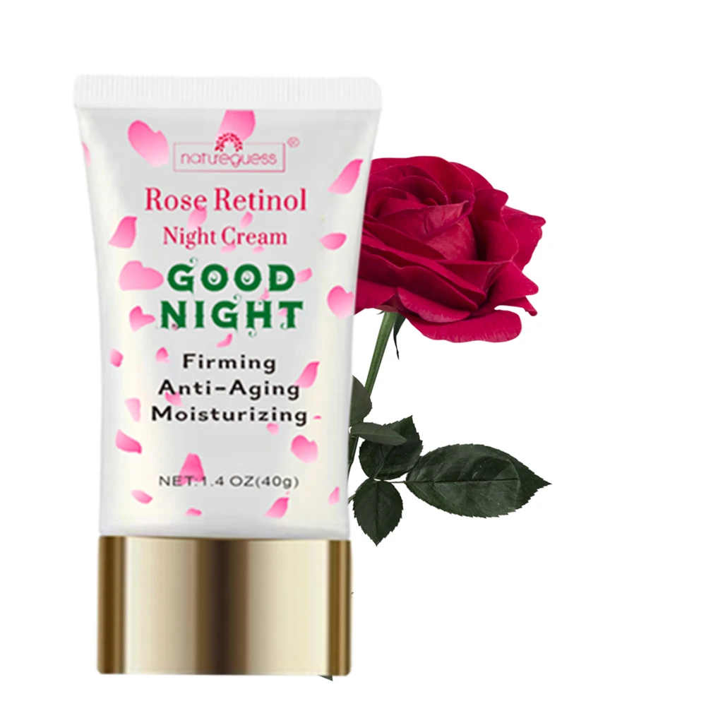 Rose Retinol Aloe Snail Day Night Face Whitening Moisturizing Serum Cream Nourishing Anti Wrinkle Aging Skin Care Korean Cosm