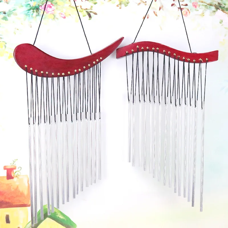 

Manufacturers Direct Selling Logs Metal Ultra-Multi-Tube Wind Chime Solid Wood Wind Chime Birthday Blessing Gift Students Gift