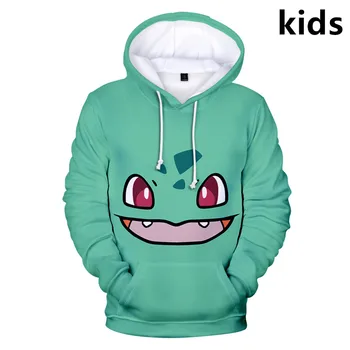 

2 To 13 Years Pokemon Pikachu Clothing Children Kids Boys Girls Long Sleeve Hoodies Sweatshirt Outerwear Child Hoodie Jacket