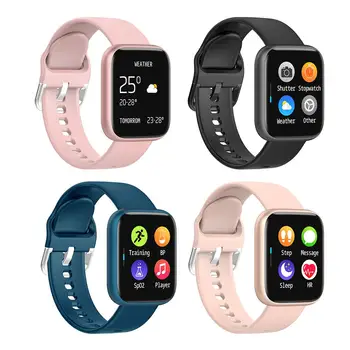 

Multi-functional Wristband Watch Heart Rate Monitor Full Touch Control Screen Camera Remote Pedometer Smart Bracelet
