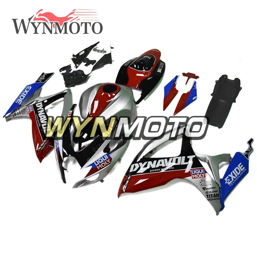 

Sportbike Hull For GSXR600 750 06 07 2006 2007 K6 Injection ABS Plastics Fairings Silver Blue Black Bodywork Cowlings