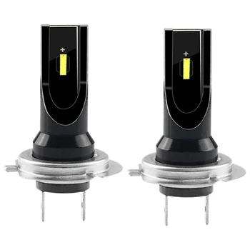 

2X H7 LED White Headlight Bulbs Conversion Kit High Low Beam 80W 12000LM 6000K