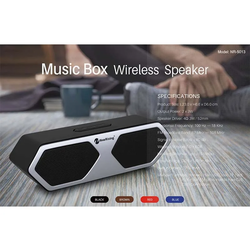 Tws соединение Bluetooth Саундбар портативный беспроводной Колонка коробка динамик Поддержка TF карта FM стерео Hi-Fi коробки домашний кинотеатр