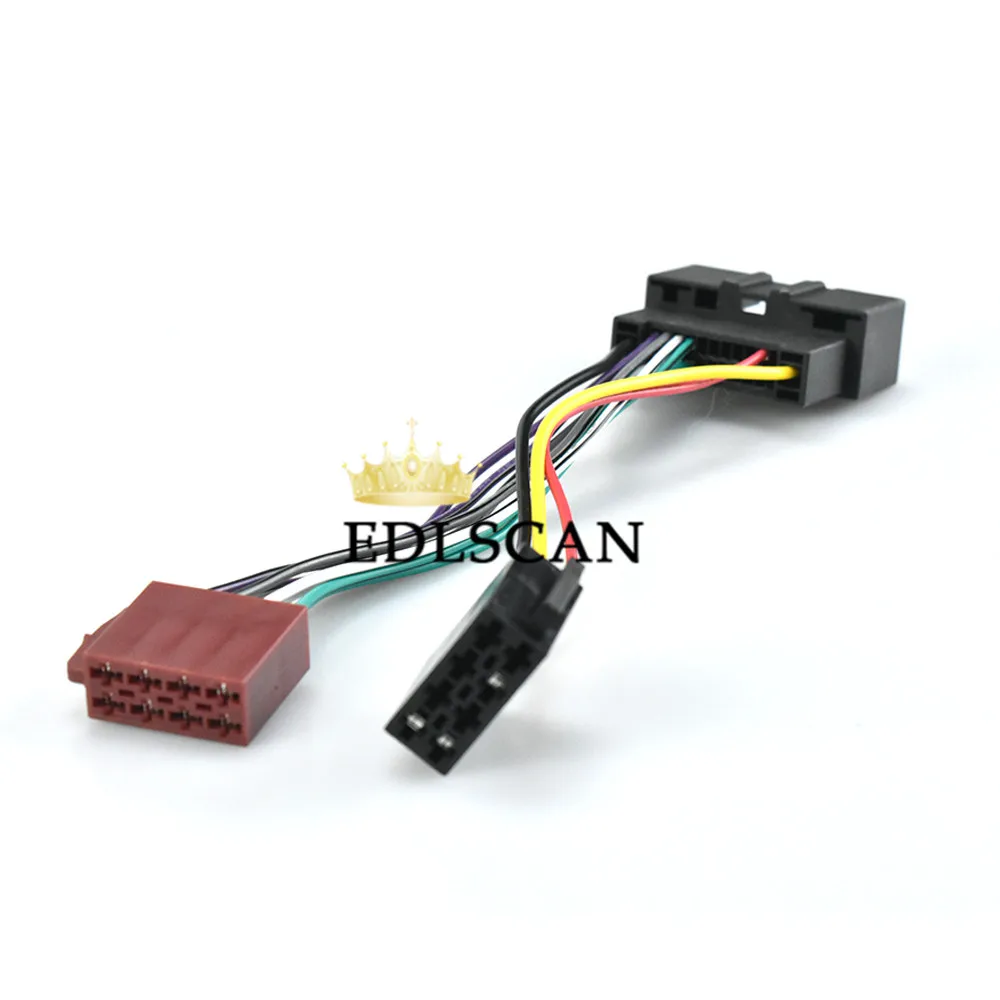 EDLSCAN ISO радио адаптер кабель 12-040 forFocus forC-max ISO жгут проводов 12-040