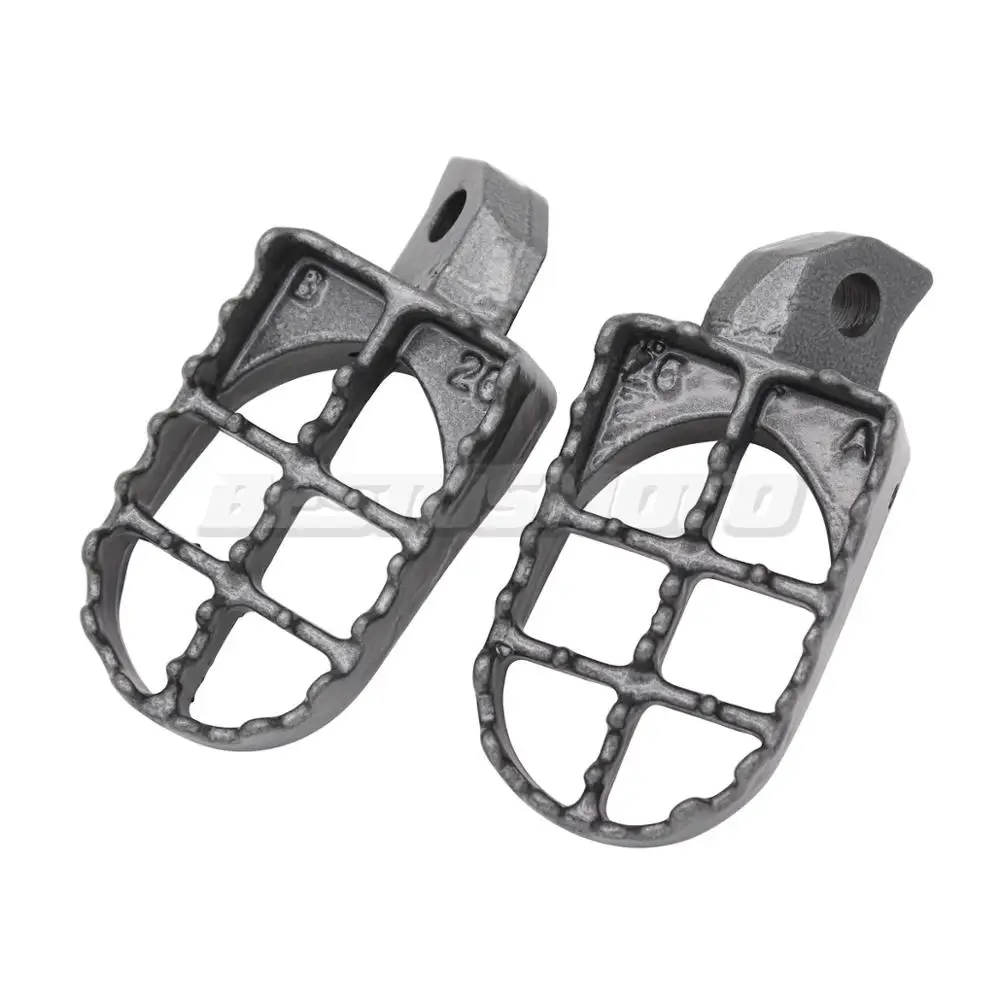 Motorcycle Motocross Foot Pegs Footrest For Kawasaki KDX 200 220 250