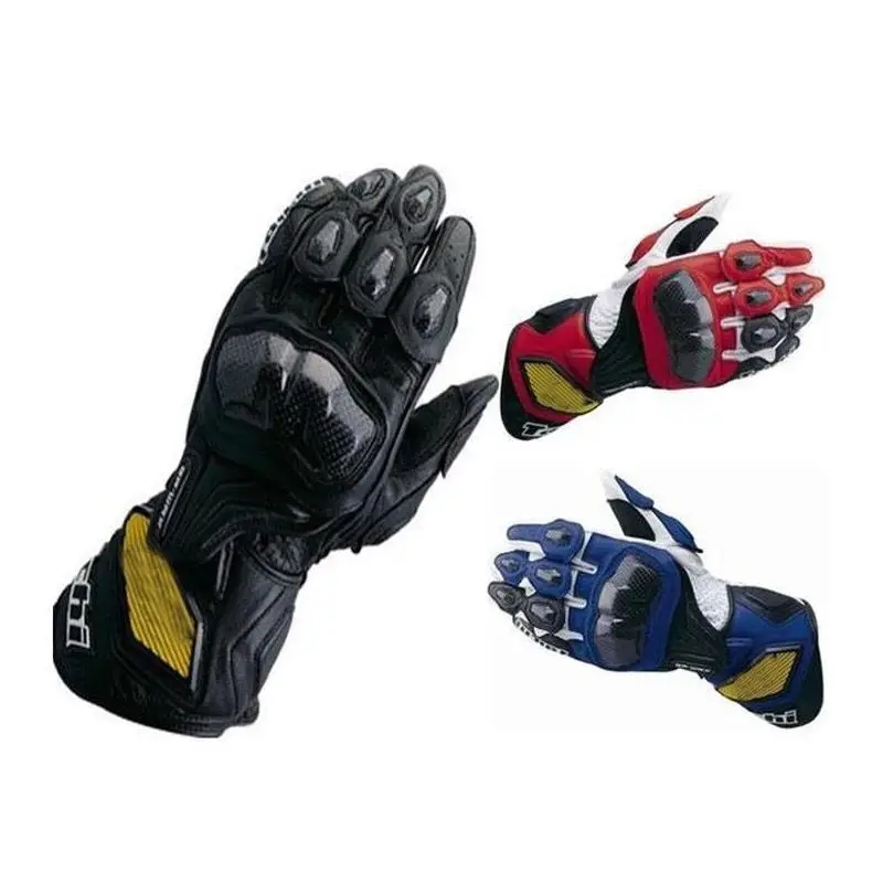 RST047 moto rcycle перчатки guantes moto защитные кожаные перчатки Внедорожные moto rcycle длинные перчатки из углеродного волокна гоночные