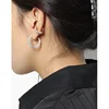 SHANICE 925 Sterling Silver Simple heavy and thick Ear Clip on Earrings Clip Earrings without Piercing for Women Lady Girl 4