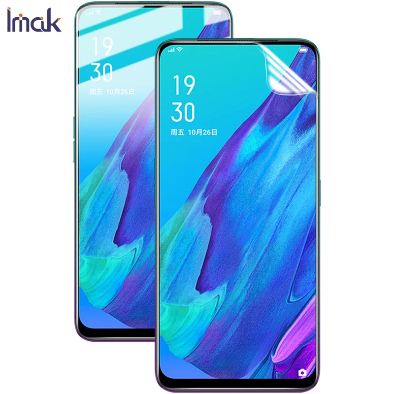 Imak Hydrogel III для OPPO Reno2 Z, 2 шт., защита для заднего экрана, передняя, задняя, полное покрытие, мягкая защитная пленка, не стекло