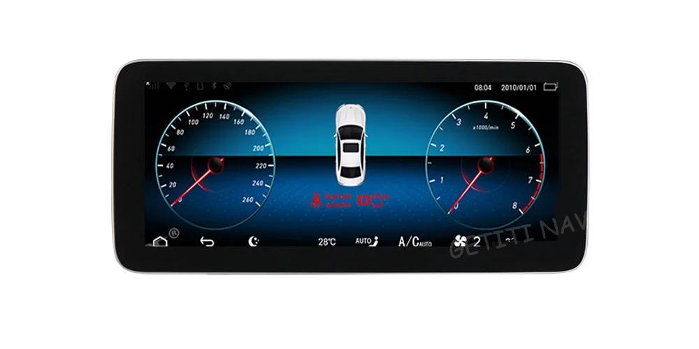 Android 9,0 Автомобильная gps-навигация, радио, стерео для Mercedes benz C Class W204 2008-2010 LTE wifi BT carplay