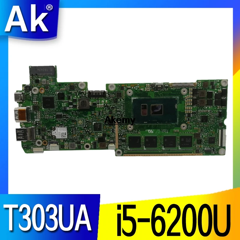 T303UA материнская плата i5-6200U для трансформатора 3 Pro ASUS T303U T303UA Материнская плата ноутбука T303UA материнская плата(обмен