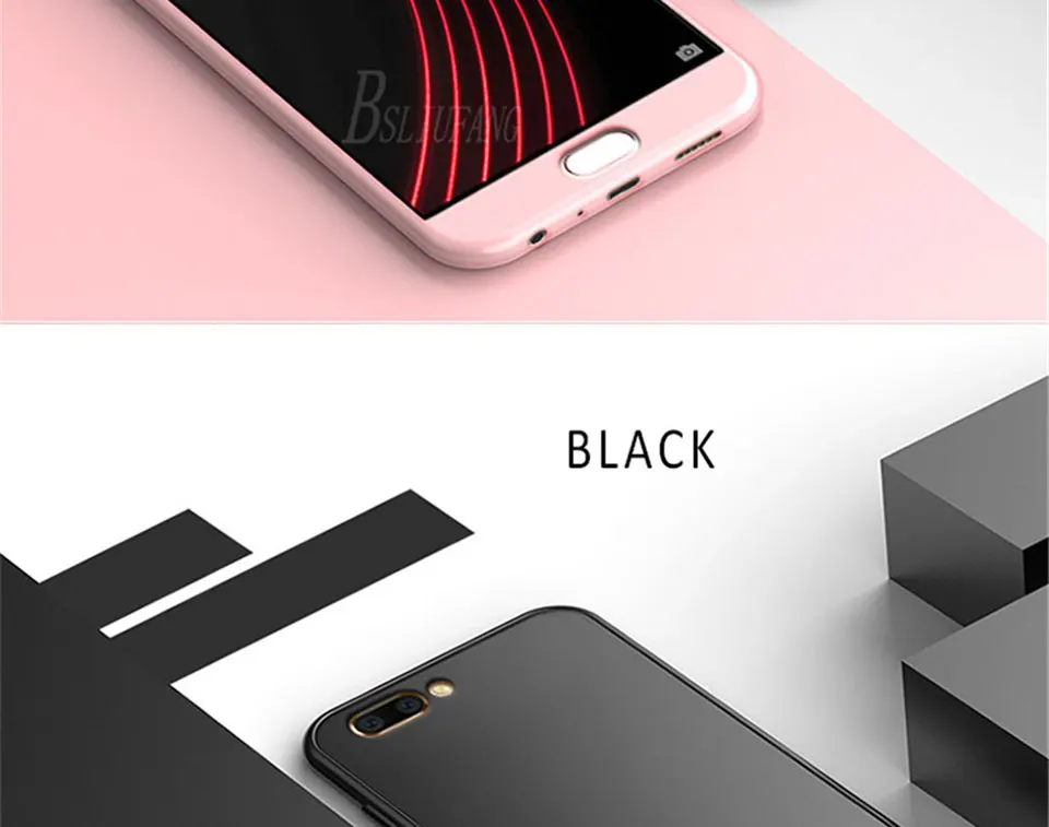 BSLIUFANG класса люкс 360 Полное покрытие Мягкий силиконовый чехол для Xiaomi Mi 9 SE Honor 8 Lite 6X 5X ТПУ чехол для Xiaomi Mi A1 A2 Lite F1