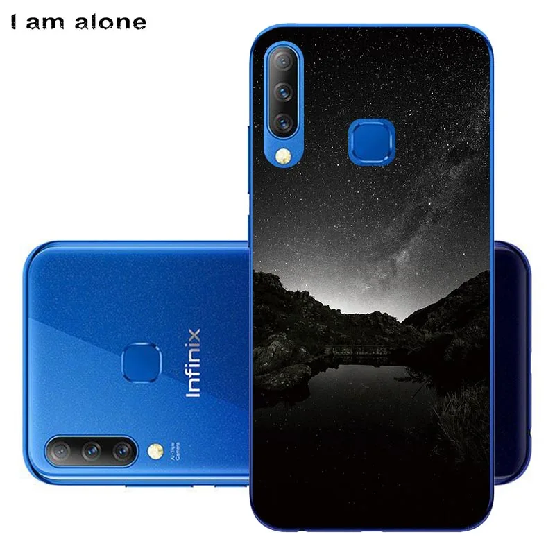 Soft TPU U34 Чехлы для телефонов I am alone для Infinix Hot S4 X626 6,2 дюймов мягкие сумки из ТПУ с милым рисунком для Infinix Hot S4 X626 - Цвет: Soft TPU U34