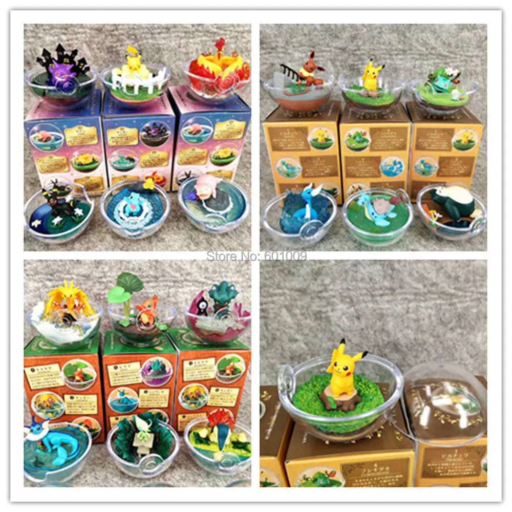 EMS, 10 шт./партия, 6 шт., Gengar Pikachu, schowpoke Eevee Moltres Umbreon Eevee, Snorlax, Lapras Vaporeon, 5 см, ПВХ фигурка