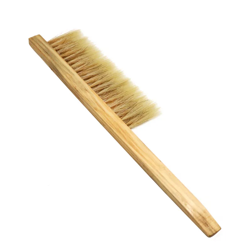 

Beekeeping Tools Wood Bee Sweep Brush Double Row Bristles Bee Brush New Bee Brushes Beekeeping Equipment for Apiculture