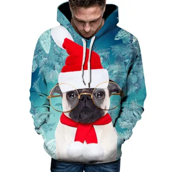 

Christmas Hoodies in kids and adult Caps Sweatshirts men and women Long Sleeve autumn winter warm fashion funny lothes one piece