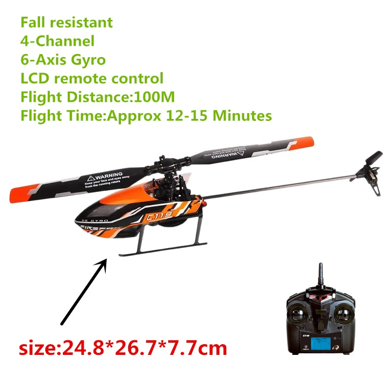 rc helicopter rtr