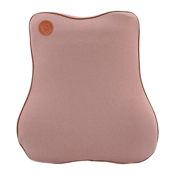 

Car Office Seat Chair Memory Foam Lumbar Back Support Cushion Pillow Beige