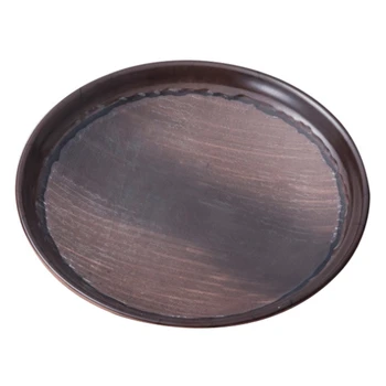 

Melamine Disc Barbecue Plate Breakfast Plate Creative Dessert Plate Frosted Disc