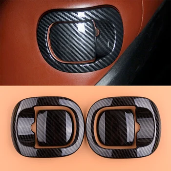 

4pcs Carbon Fiber Print Chair Back Handle Cover fit for Dodge Challenger 2015 2016 2017 2018 2019