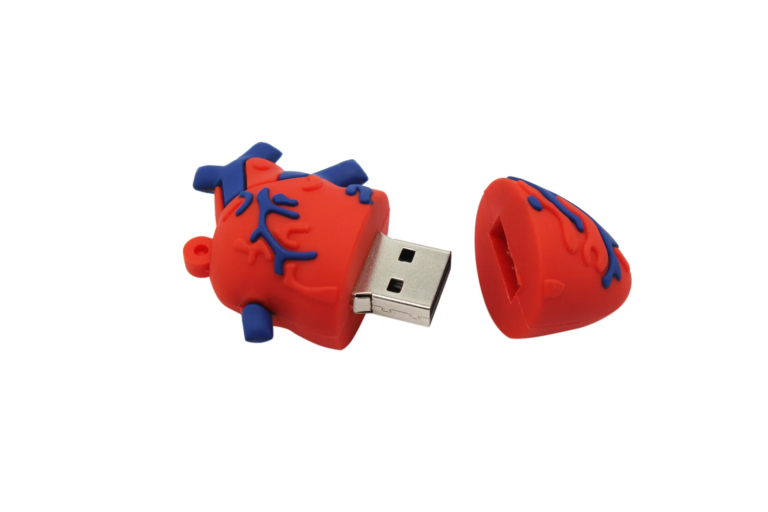 pendrive de alta velocidade com desenhos de corpo humano memória flash drive de coração cardíaca pendrive usb